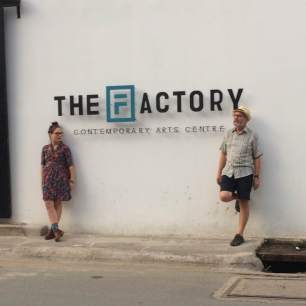 me and dad at Factory